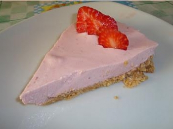 Cheesecake rosa