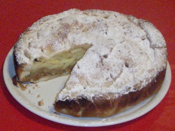 torta di mele biscottosa