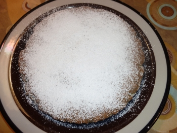 Torta con l'erba madre