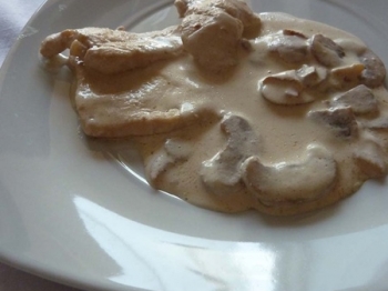 scaloppine panna e limone 