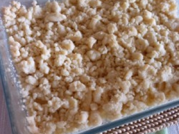 Torta di mele crumble