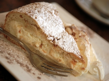 crostata di ricotta ricoperta!