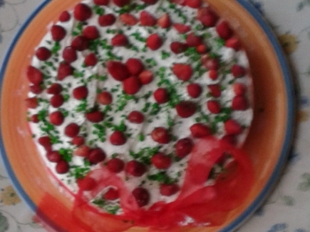 la torta x il mio compleanno 2 - girotondo di fragoline