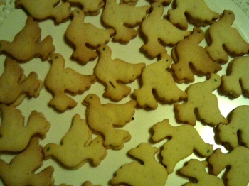 BISCOTTI A FORMA DI COLOMBINA