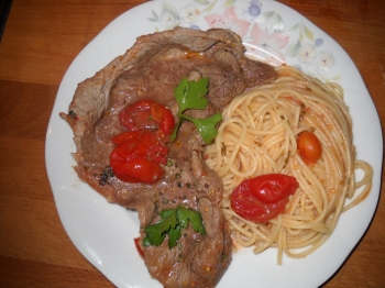 Carne alla pizzaiola