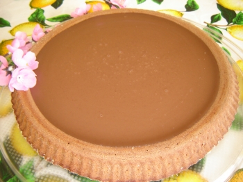 Crostata soffice e cremosa al cioccolato