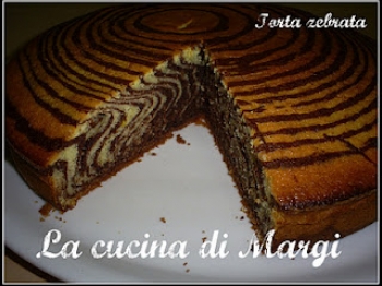 La torta zebrata