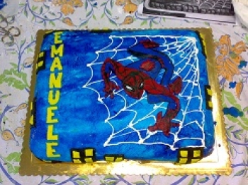 TORTA DI SPIDERMAN