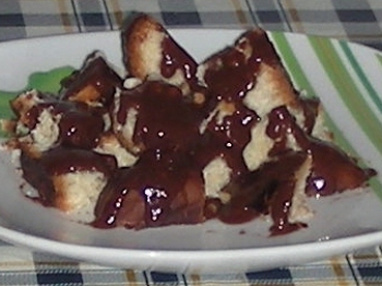 salsa di cioccolato al the