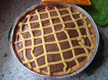 Crostata di nutella