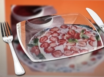 Delizia dietetica alle fragole