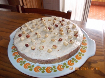 CHEESECACKE "NOCCIOLETTA" AL DOPPIO CIOCCOLATO