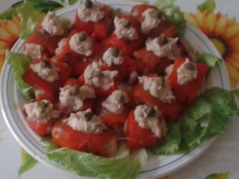 involtini di peperoni