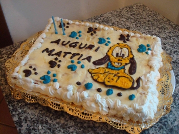 Torta Compleanno Pluto
