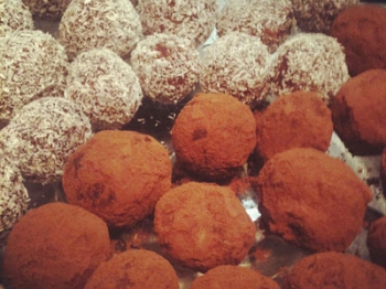 Praline di mascarpone e cioccolato