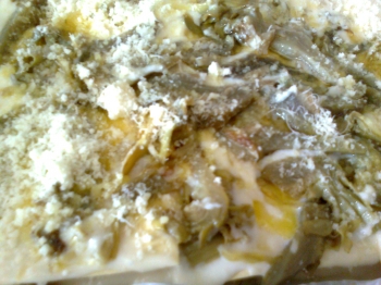 LASAGNE CARCIOFI E AFFUMICATO