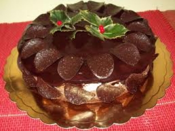 Torta all'arancia e cioccolato al Gran Marnier