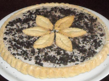 Crostata con yogurt e crema