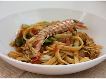 Linguine alle canocchie