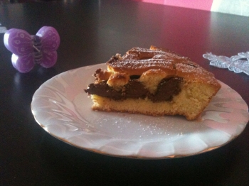 crostata al cioccolato con farina di riso
