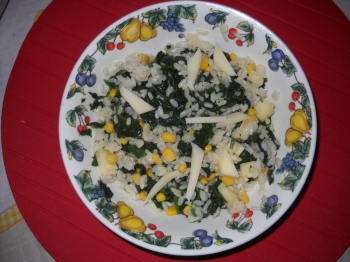 RISO D'ESTATE CON BIETA E PROVOLONE