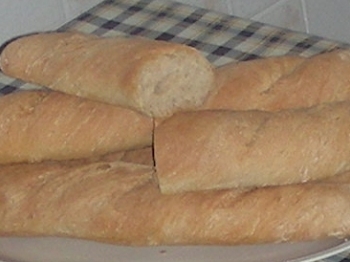 baguettes con pasta madre