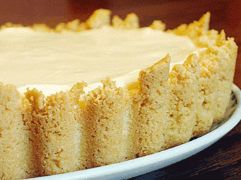crostata con crema allo yogurt