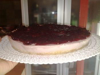 Cheesecake alle amarene