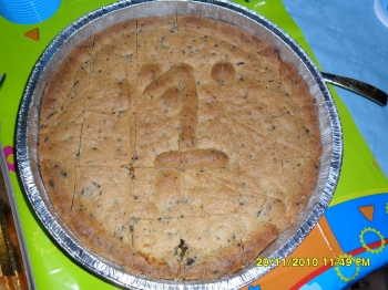 crostata con cioccolata e marmellata di albicocca