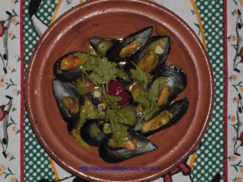 Cozze allo zafferano
