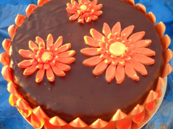 TORTA GERBERA (dedicata a noi donne!)