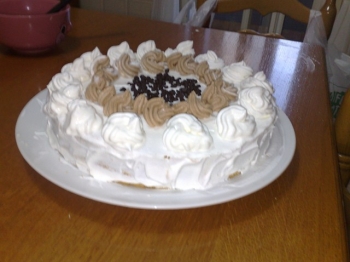 torta panna e cioccolato