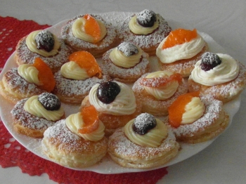 Millefoglie con crema di (coccianna)