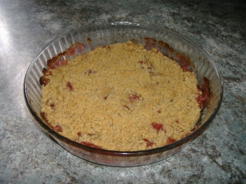 CRUMBLE DI FRAGOLE