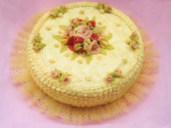 Torta fiorita