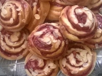 ROSE SENZA BURRO (brioches o torta)