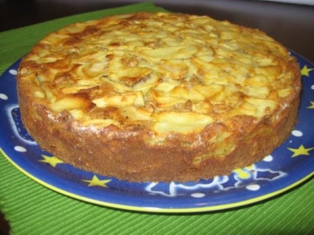 Torta di mele senza lattosio