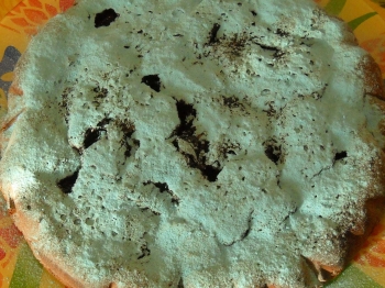 TORTA MIRTILLI E CIOCCOLATO CON MARMELLATA DI MORE