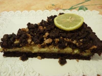 TORTA AL CIOCCOLATO CON CROCCANTE DI MUESLI
