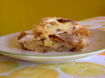 Strudel con crema di limoni