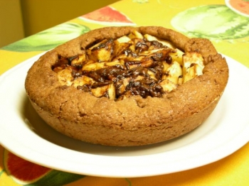 Torta di mele al cioccolato