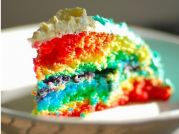 Torta arcobaleno