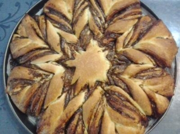 FIORE DI PAN BRIOCHE ALLA NUTELLA