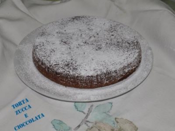 torta zucca e cioccolata