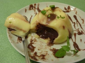 DESSERT ALLA VANIGLIA E CIOCCOLATO