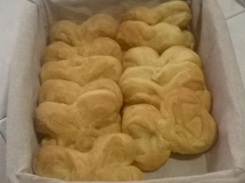 FARFALLE DI PANE ALLO YOGURT