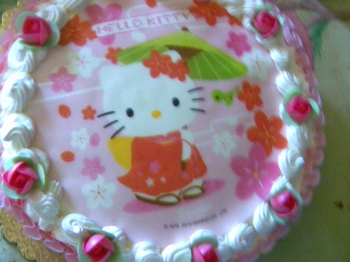 Torta di compleanno hello kitty