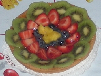 crostata di frutta e mascarpone