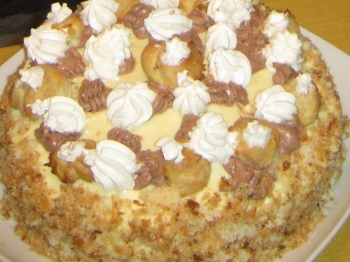 TORTA SAINT-HONORE' (PER  IL RICETTARIO) 