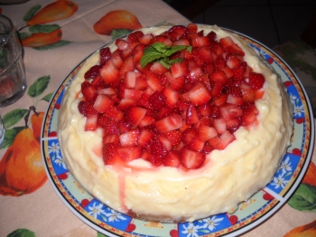 Cheesecake di fragola